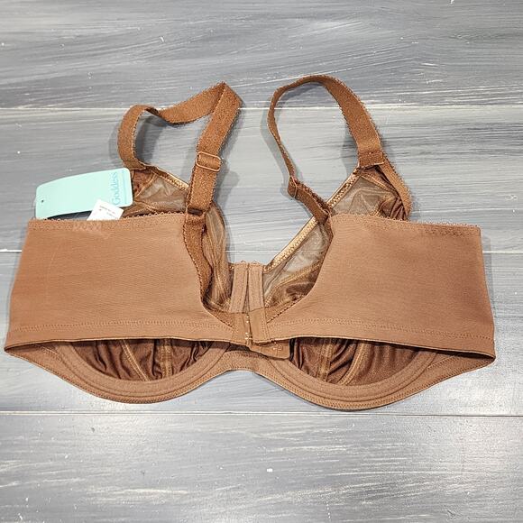 Goddess Keira Underwire Bra Full Coverage‎ 40DD Cinnamon - Picture 2 of 10